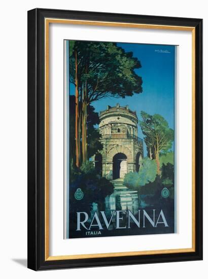 Ravenna Poster-Attilio Ravaglia-Framed Giclee Print