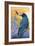 Ravens and Sunset-Lantern Press-Framed Art Print