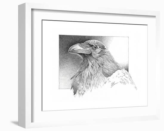 Ravens Head-Durwood Coffey-Framed Giclee Print