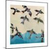 Ravens Rising-Kellie Day-Mounted Art Print