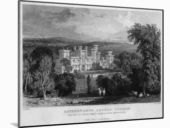 Ravensworth Castle, County Durham-Thomas Allom-Mounted Art Print