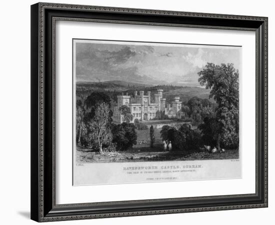 Ravensworth Castle, County Durham-Thomas Allom-Framed Art Print