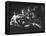 Ravi Shankar Passionately Playing the Sitar-Paul Schutzer-Framed Premier Image Canvas