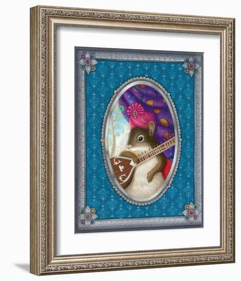 Ravi The Squirrel-Gina Matarazzo-Framed Art Print