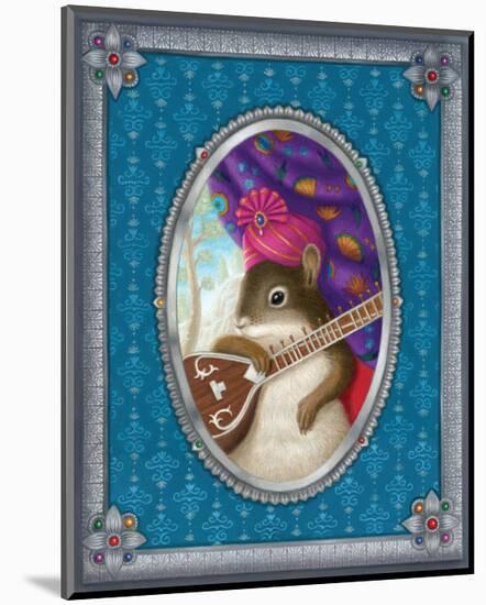 Ravi The Squirrel-Gina Matarazzo-Mounted Art Print