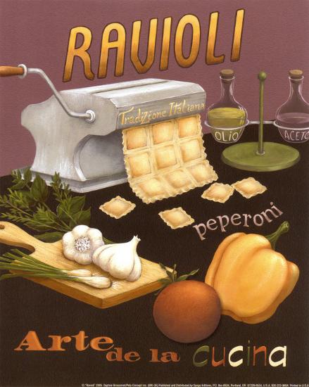 Ravioli-Daphne Brissonnet-Framed Art Print