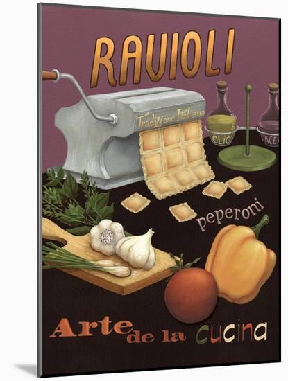 Ravioli-Daphne Brissonnet-Mounted Art Print