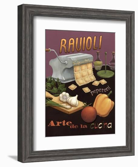 Ravioli-Daphne Brissonnet-Framed Art Print