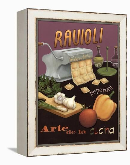 Ravioli-Daphne Brissonnet-Framed Stretched Canvas