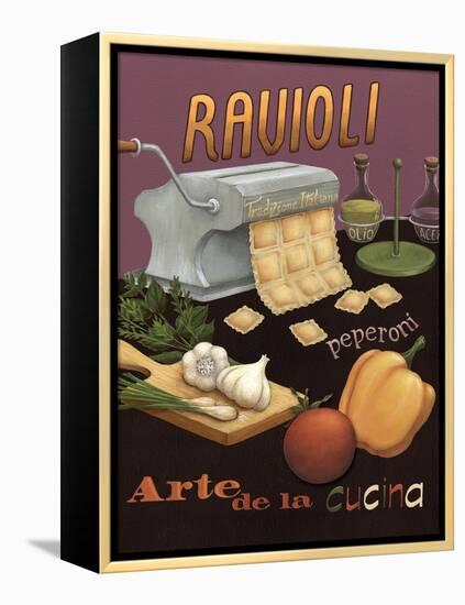 Ravioli-Daphne Brissonnet-Framed Stretched Canvas