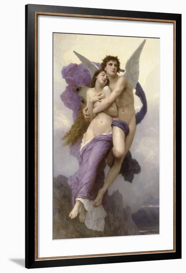 Ravishment of Psyche-William Adolphe Bouguereau-Framed Giclee Print