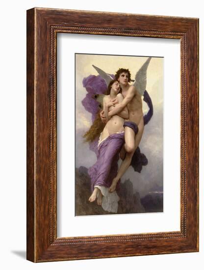 Ravishment of Psyche-William Adolphe Bouguereau-Framed Art Print