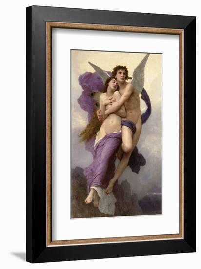 Ravishment of Psyche-William Adolphe Bouguereau-Framed Art Print