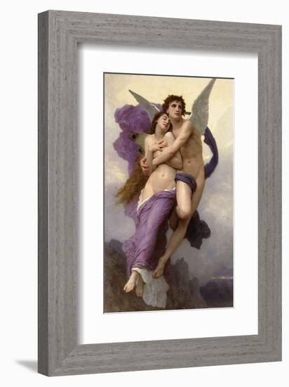 Ravishment of Psyche-William Adolphe Bouguereau-Framed Art Print