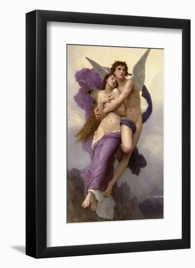 Ravishment of Psyche-William Adolphe Bouguereau-Framed Art Print