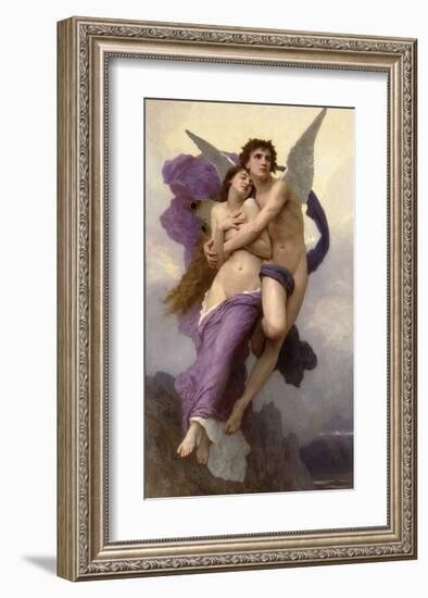 Ravishment of Psyche-William Adolphe Bouguereau-Framed Art Print