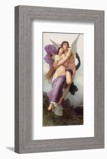 Ravishment of Psyche-William Adolphe Bouguereau-Framed Premium Giclee Print