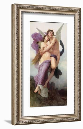 Ravishment of Psyche-William Adolphe Bouguereau-Framed Premium Giclee Print