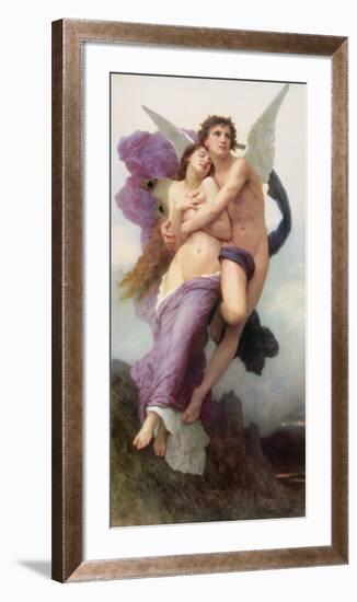 Ravishment of Psyche-William Adolphe Bouguereau-Framed Premium Giclee Print