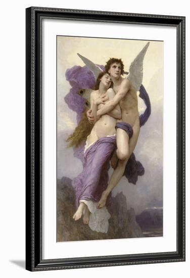 Ravishment of Psyche-William-Adolphe Bouguereau-Framed Art Print