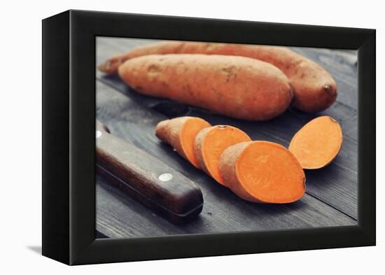 Raw Sweet Potatoes-tashka2000-Framed Premier Image Canvas