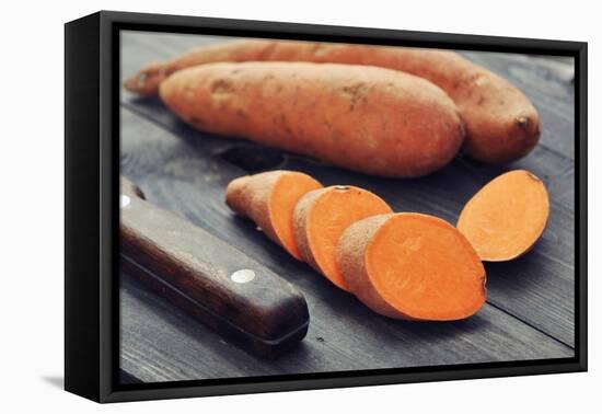 Raw Sweet Potatoes-tashka2000-Framed Premier Image Canvas