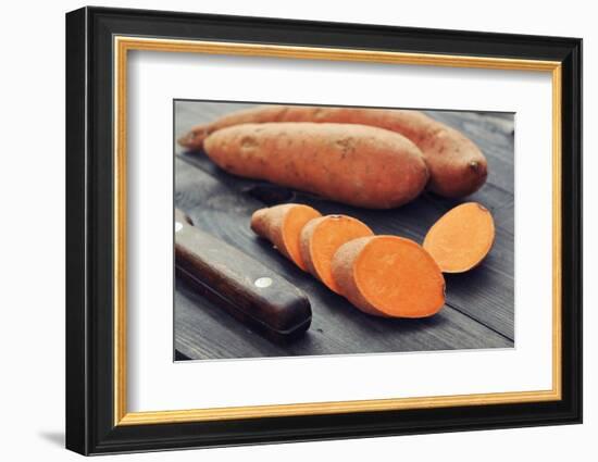 Raw Sweet Potatoes-tashka2000-Framed Photographic Print