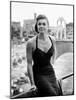 Raw Wind in Eden, Esther Williams, on Location in Rome, 1958-null-Mounted Photo