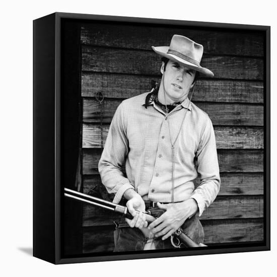 Rawhide, Clint Eastwood, 1959-66-null-Framed Stretched Canvas