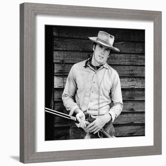 Rawhide, Clint Eastwood, 1959-66-null-Framed Photo