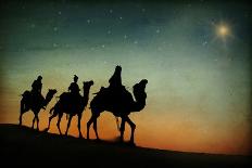 The Three Kings following the Star.-Rawpixel-Photographic Print