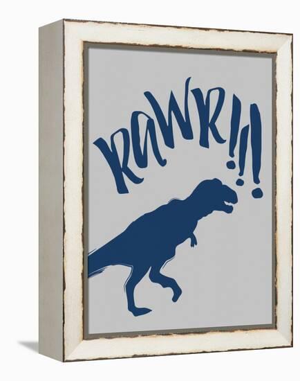 RAWR-Jace Grey-Framed Stretched Canvas