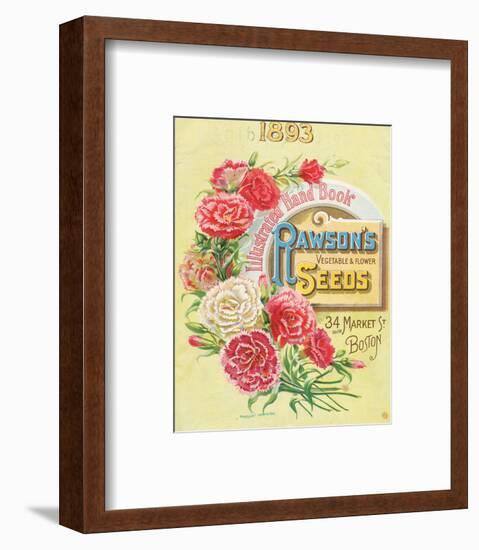 Rawson Seed 1893 Boston MA-null-Framed Art Print