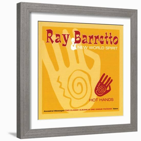 Ray Barretto - Hot Hands-null-Framed Art Print