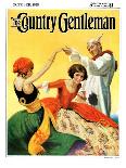 "Just Married, Just Landed," Country Gentleman Cover, July 1, 1929-Ray C. Strang-Giclee Print