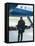 Ray Charles Beside His Private Jet-null-Framed Stretched Canvas