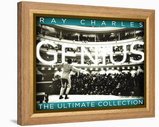 Ray Charles - Genius the Ultimate Collection-null-Framed Stretched Canvas