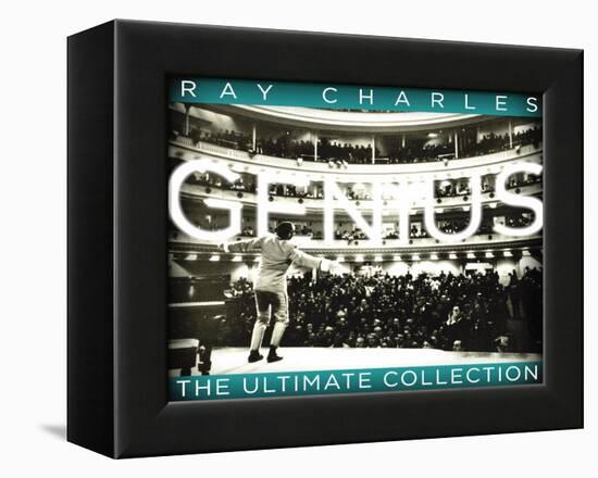 Ray Charles - Genius the Ultimate Collection-null-Framed Stretched Canvas