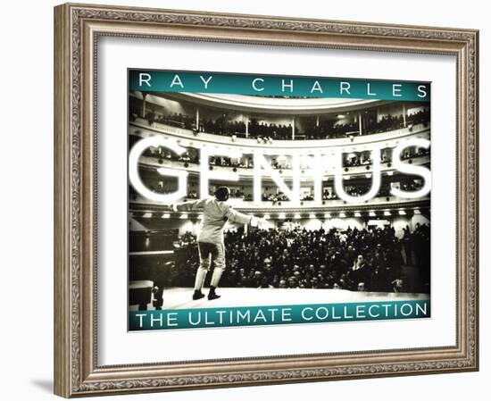 Ray Charles - Genius the Ultimate Collection-null-Framed Art Print