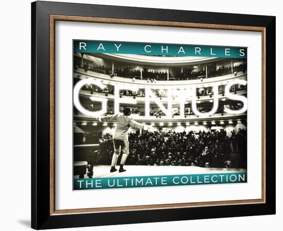 Ray Charles - Genius the Ultimate Collection-null-Framed Art Print