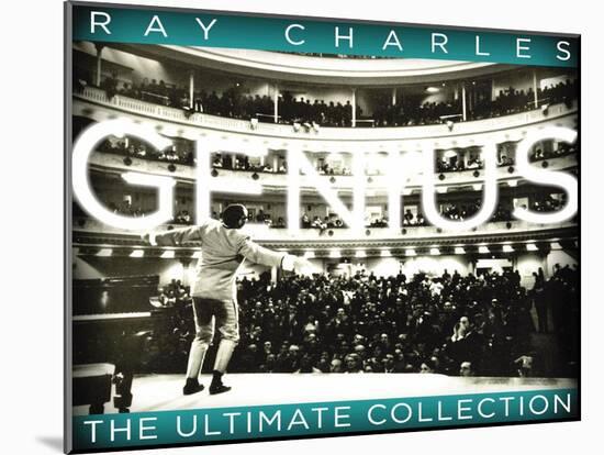 Ray Charles - Genius the Ultimate Collection-null-Mounted Art Print