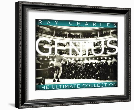 Ray Charles - Genius the Ultimate Collection-null-Framed Art Print