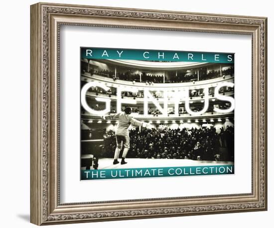 Ray Charles - Genius the Ultimate Collection-null-Framed Art Print