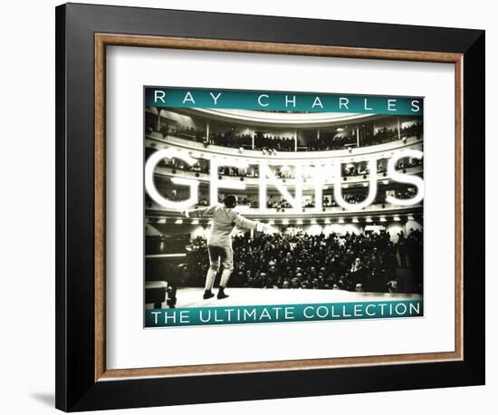 Ray Charles - Genius the Ultimate Collection-null-Framed Art Print