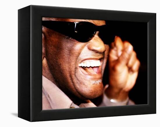 Ray Charles in Rehearsal, 1998-null-Framed Stretched Canvas