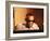 Ray Charles in the Recording Studio-null-Framed Photo