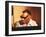 Ray Charles in the Recording Studio-null-Framed Photo