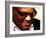 Ray Charles Pensive Portrait-null-Framed Photo