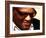 Ray Charles Pensive Portrait-null-Framed Photo