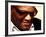 Ray Charles Pensive Portrait-null-Framed Photo